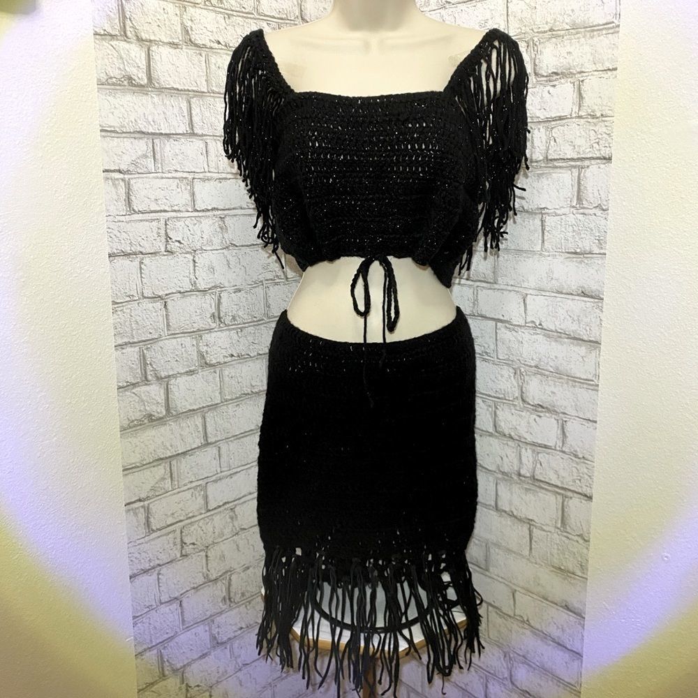 One Of Kind Crochet Two Piece